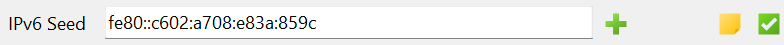 IPv6 address seed